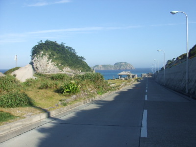 島の道路