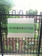 恵比寿区民菜園